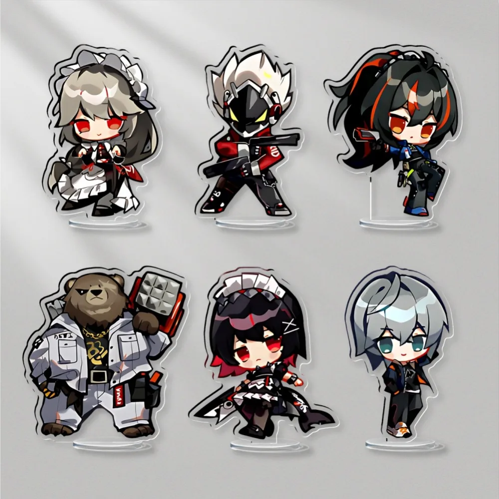 

Diy ZenlessZoneZero Acrylic Board Figure Stand Model Anime Game Peripherals Customized Cartoon Desktop Ornament Holiday Gifts