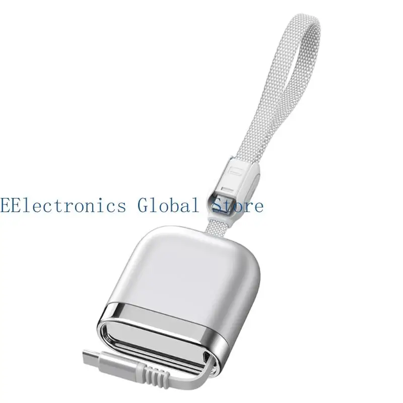 462B Type C Fast Charging Cable with Pull-Out Case, 240W Power and Data Cord for Desk Charging and Everyday Carry Use