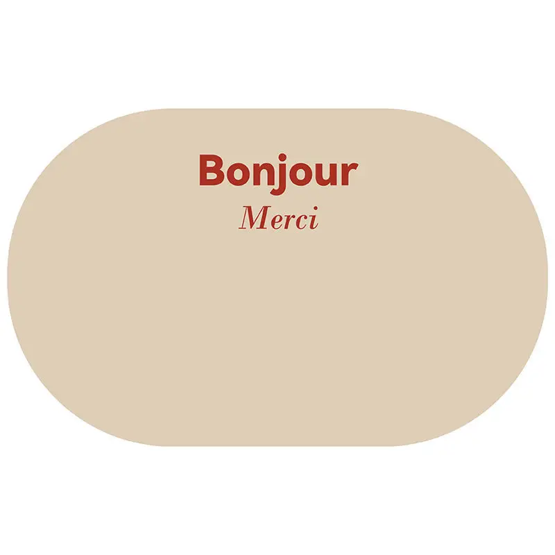Ins American style diatomaceous earth floor mat, bathroom door absorbent, anti fouling, anti slip entrance door mat - view 4