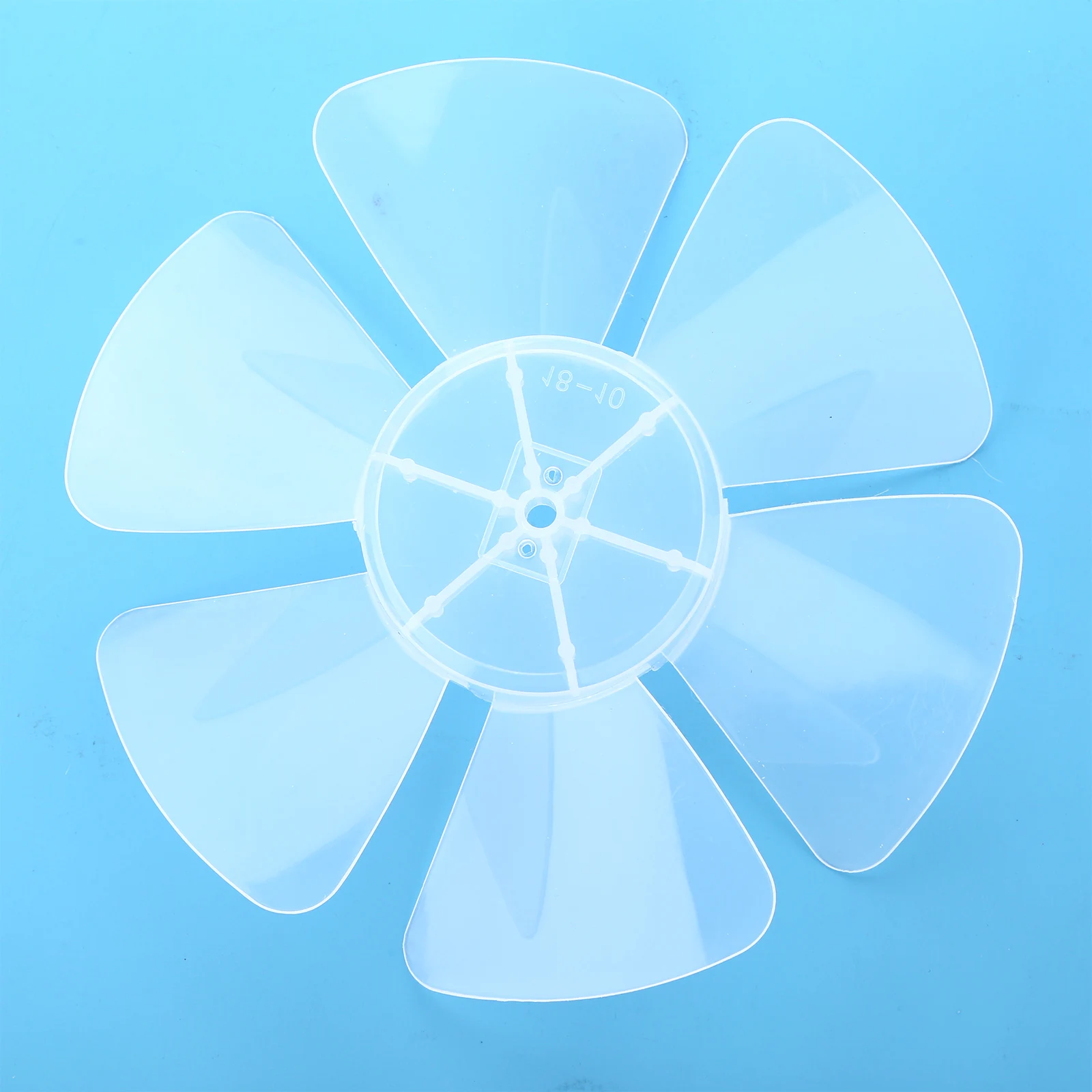 

Plastic Fan Blade Universal 3/6 Leaves Fan Blade 10/16inchs Replacement Compatible with Household Standing Fans Table Fans