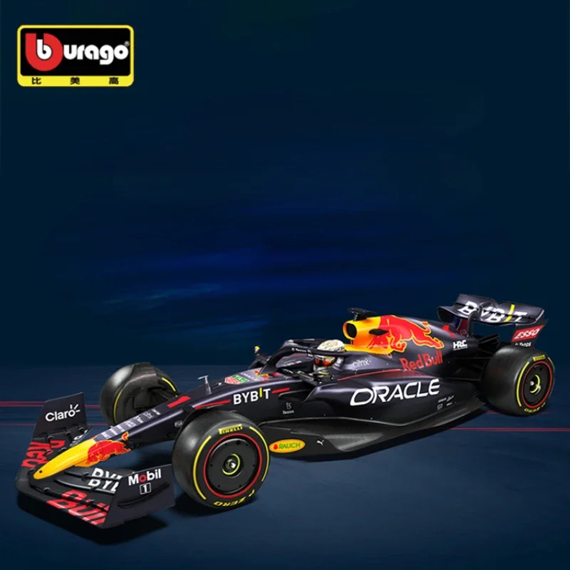 Bburago 1:43 Red Bull RB18 Formula Racing Alloy Car Model Die-cast Vehicle F1  Collection Ornaments Children's Toys Gifts