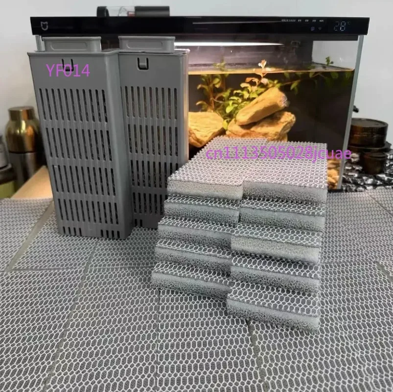 High-Efficiency Filter Cotton for Intelligent Fish Tank, Physical Filtration Replacement Pads