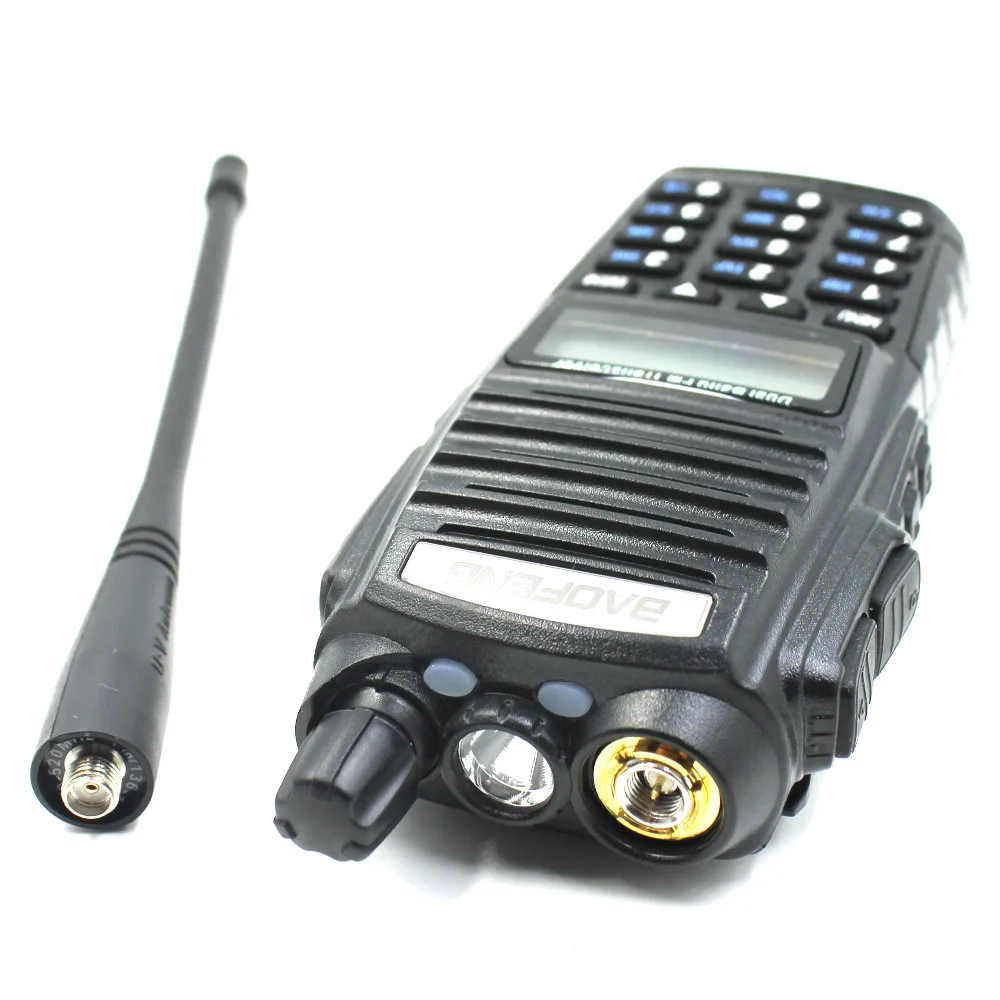 10Pcs Original BaoFeng UV-82 Walkie Talkie 5W 136-174MHz 400-520MHz Two Way Radio Baofeng Ham Radio Communicator Station