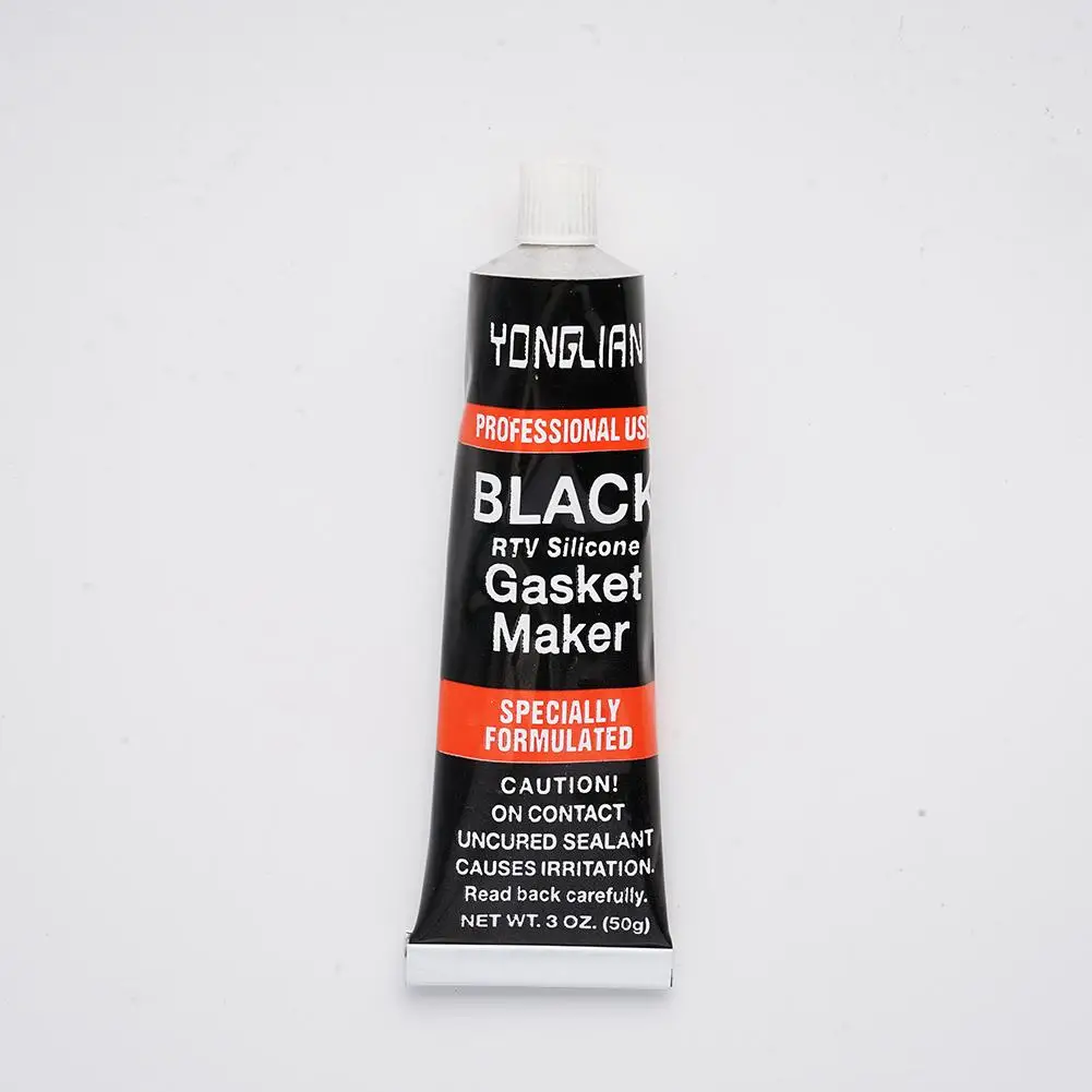 

RTV Silicone Gasket Black Hi-Temp Sealant Oil Resistant For Engines Automotive Sealant With High Adhesion Car Accessories