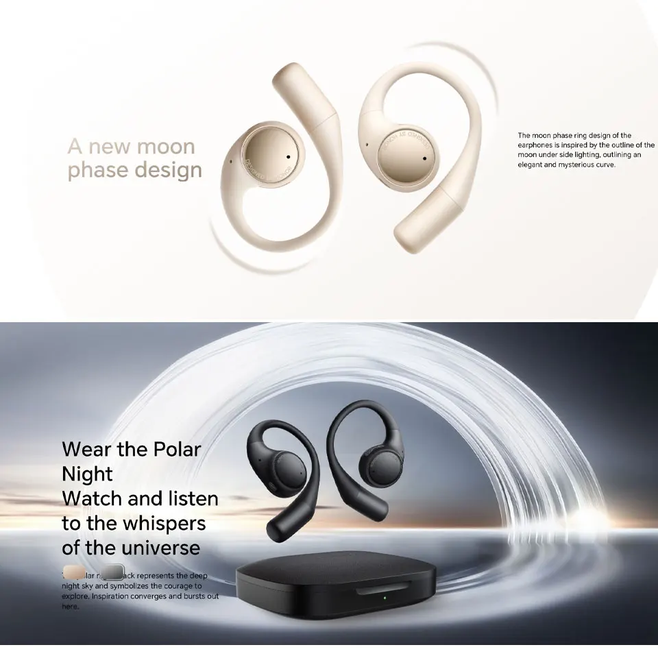 سماعات Honor Earbuds المفتوحة، سماعات أذن ذكية تعمل بالذكاء الاصطناعي لتقليل الضوضاء