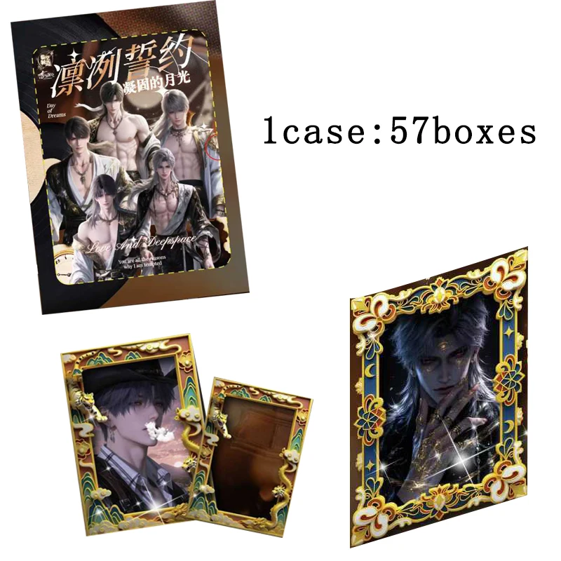 

Металлическая карта Love and Deepspace, серия «Молоской Бог», полная толстая карта из цинкового сплава, хит продаж, коллекция Deluxe Edition, подарки