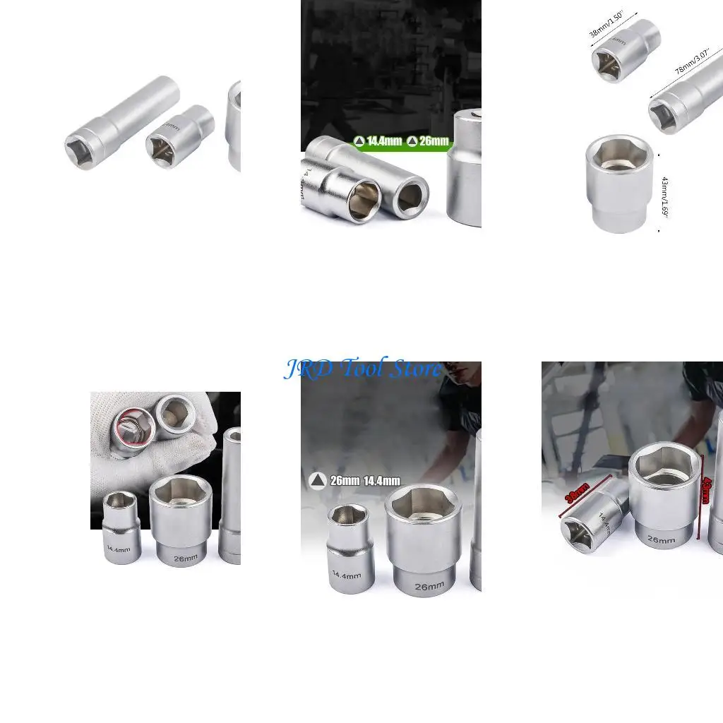 A2UD High Hardness Triangular Multi-Toothed Socket & Tool inches for Pump