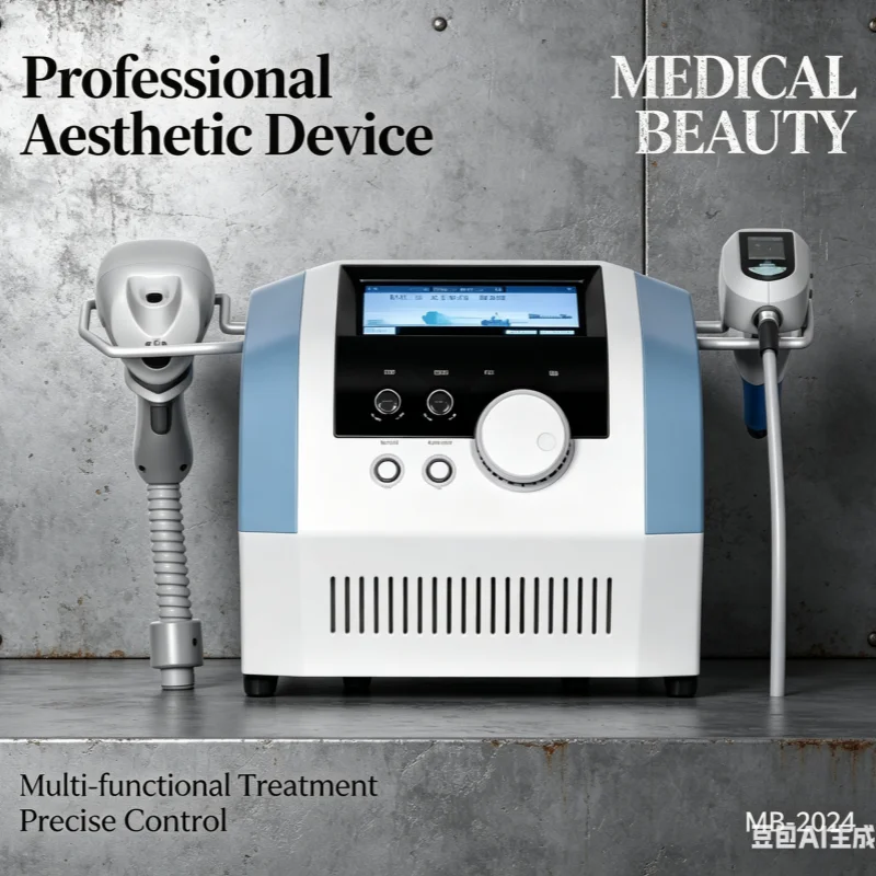 Portable 2400W Ultrasound Single-pole RF Body Sculpting Machine Face Lifting Slimming Treatment for Body Tightening And Removal