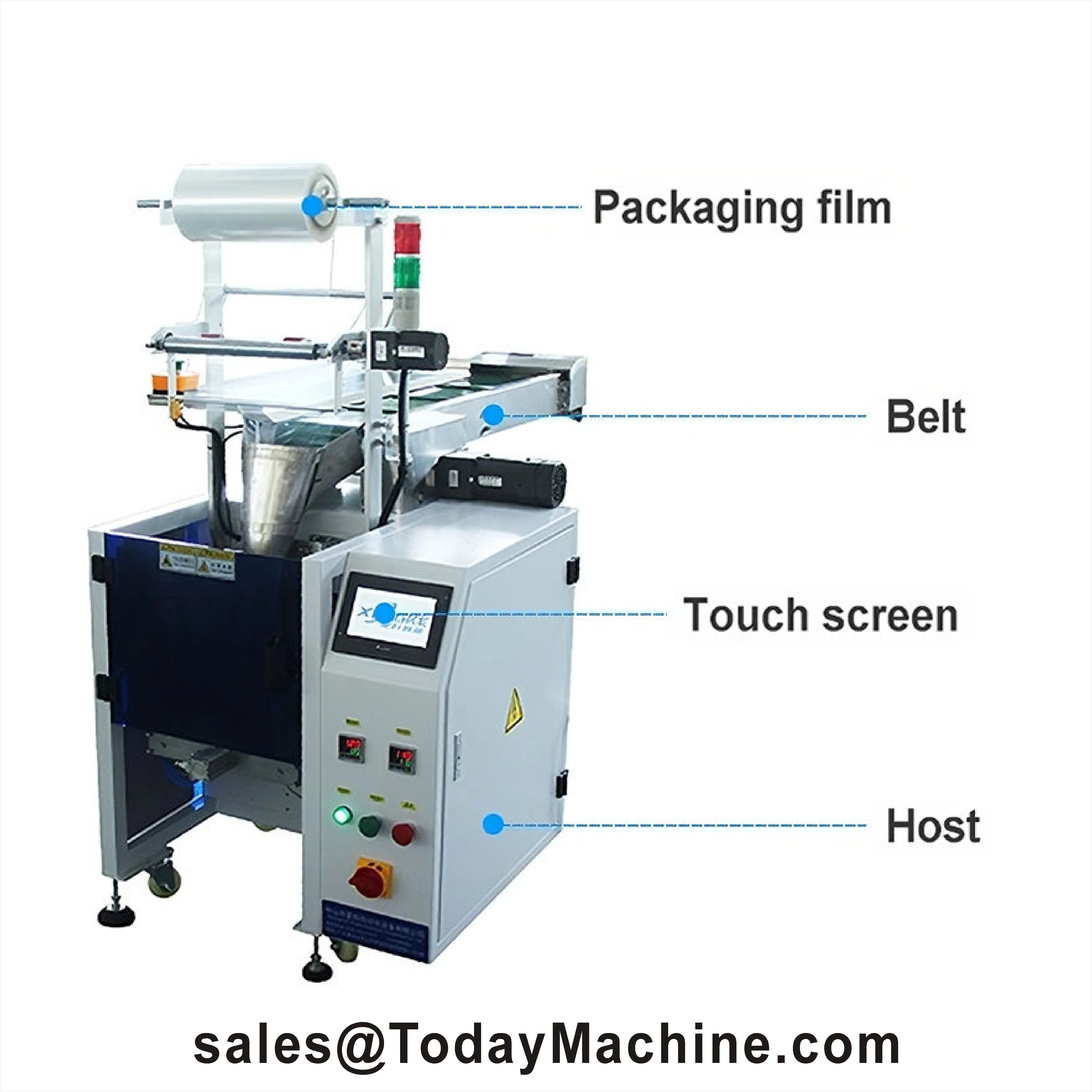 Counting Filling High Accuracy Multifunctional 220V Touch Screen Custom