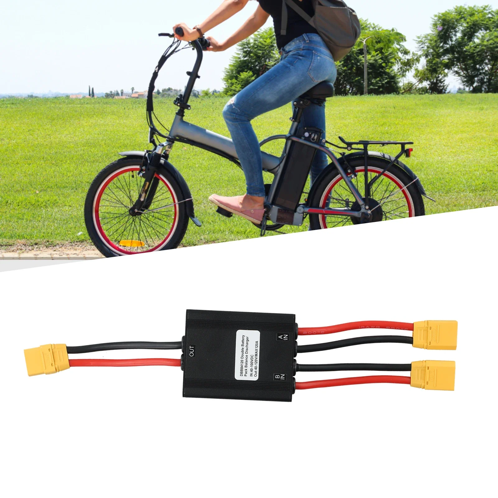 

Adapter Ebike Ebike Battery Connection Adapter Output Voltage Battery Capacities Increase Capacity Battery Connection Adapter