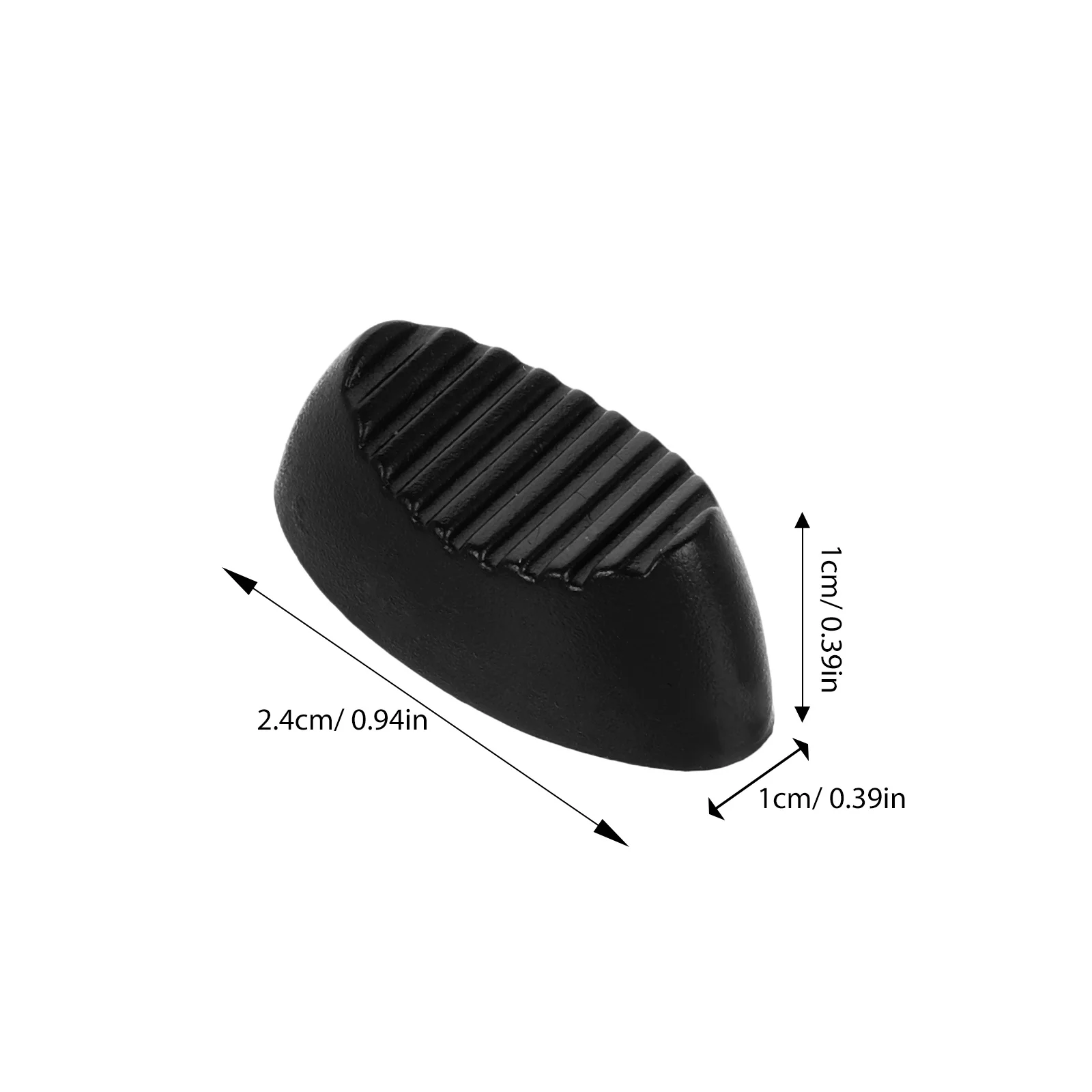 10 قطعة وحدة التحكم خلاط المنزلق ترويسة المقبض 4 مللي متر البلاستيك استبدال غطاء ل جهاز مزج الصوت مكبر للصوت مقبض التحكم Dj جهاز الملحقات