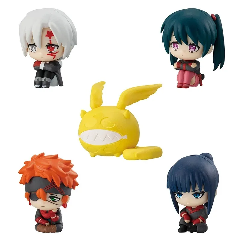 

【In Stock】Genuine Bandai D.Gray-Man Chibi Figure Lenalee Lee Kanda Yuu Allen Walker Lavi Anime Action Figure Collection Model
