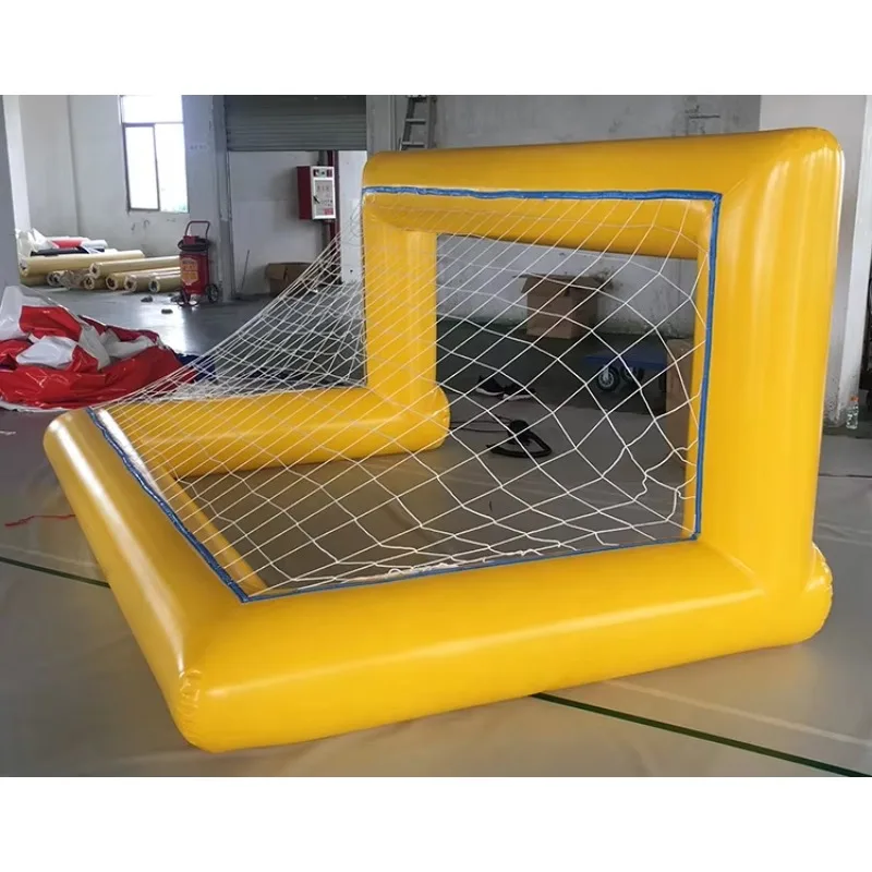 2026New Selling Good Inflatable Water Polo goal Inflatable Football  Water Soccer Gate Water Game on the Lakewoniu