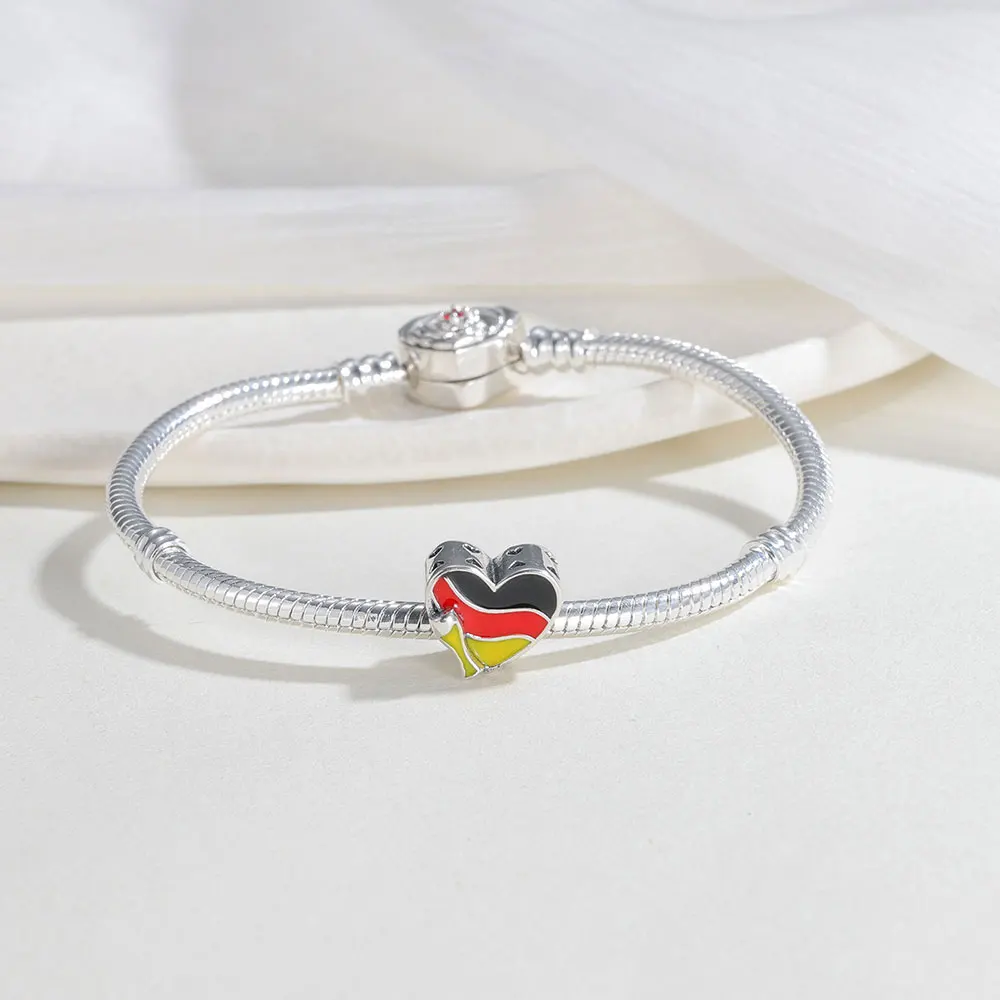 2025 925 فضة سحر ميونيخ البيرة مهرجان قلادة المجوهرات الأصلية DIY بها بنفسك المرأة خاتم هدايا مجوهرات أنيقة #2