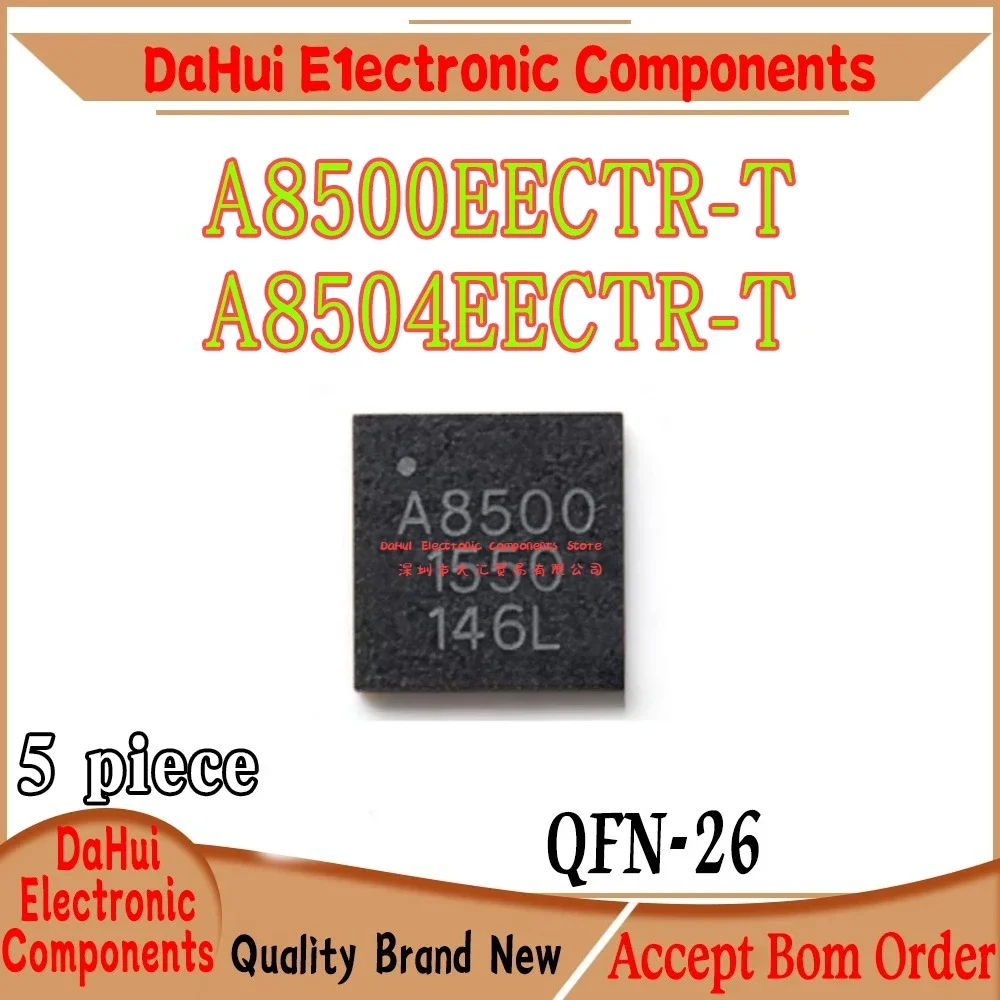 (5piece)100% New A8504EECTR-T A8504EECTR A8504 A8500EECTR-T A8500EECTR A8500 QFN-26 Chipset