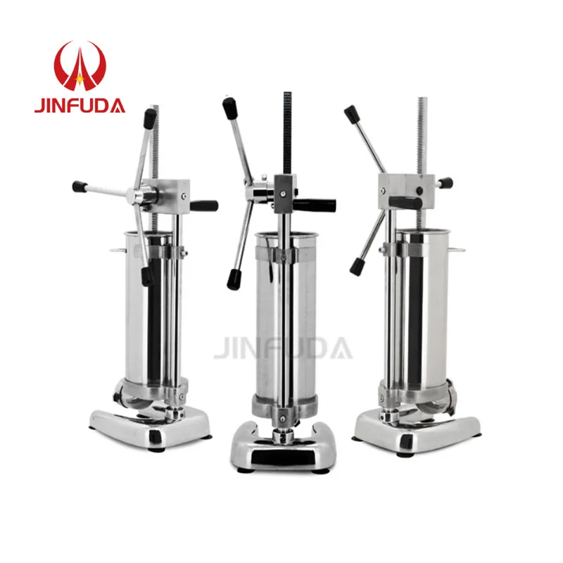 Small Churros Maker Stainless Steel Vertical 2l 3L 5L 7L 10L 12L 15L Spanish Churros Filler Machine With 5 Discharge Mould
