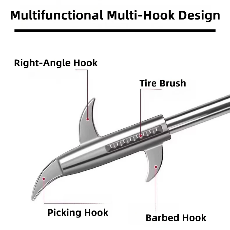 For Universal Car Multifunctional Car Tire Stone Cleaning Tool Hook Remover Models Efficient Stone Pick Extractor Gadget
