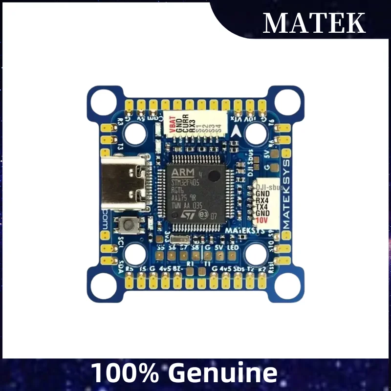 

MATEK F405 F405-MiniTE Flight Controller W/OSD Baro Blackbox STM32F405RGT6 ArduPilot INAV for RC FPV Drone F722-miniSE Upgrade