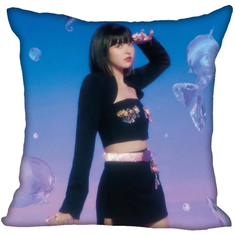 Custom NMIXX KPOP Pillow Case Home Decorative Pillows Cover Invisible Zippered Throw PillowCases 40X40,45X45cm 0216