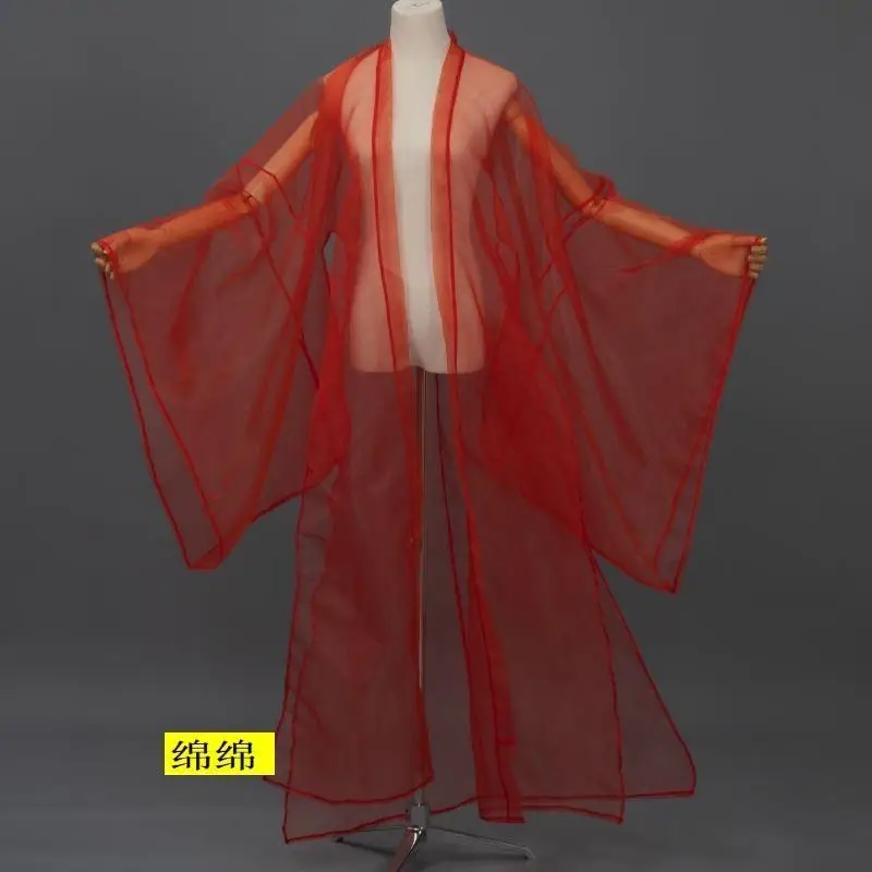 唐王朝のコスプレ衣装,薄手,古代中国,長袖シャツ,漢服,カーディガン,ダンス服,舞台衣装,ハンボク,夏