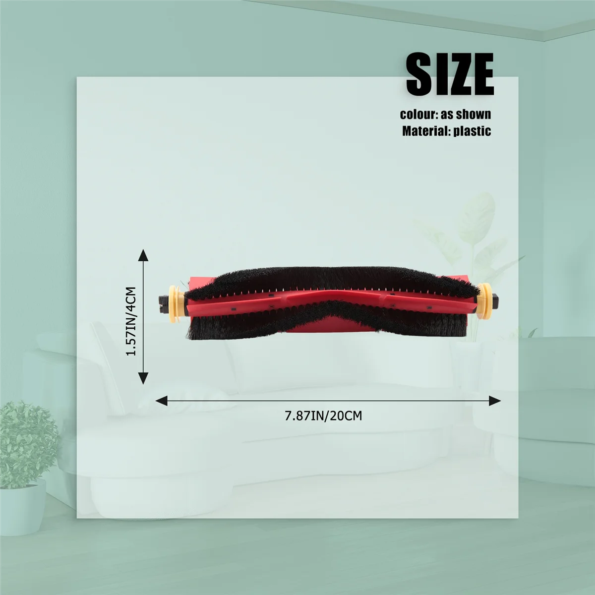 Suitable for Roborock S6 MaxV Robot Vacuum Cleaner Parts Accessories Robot Vacuum Cleaner Main Brush Filter