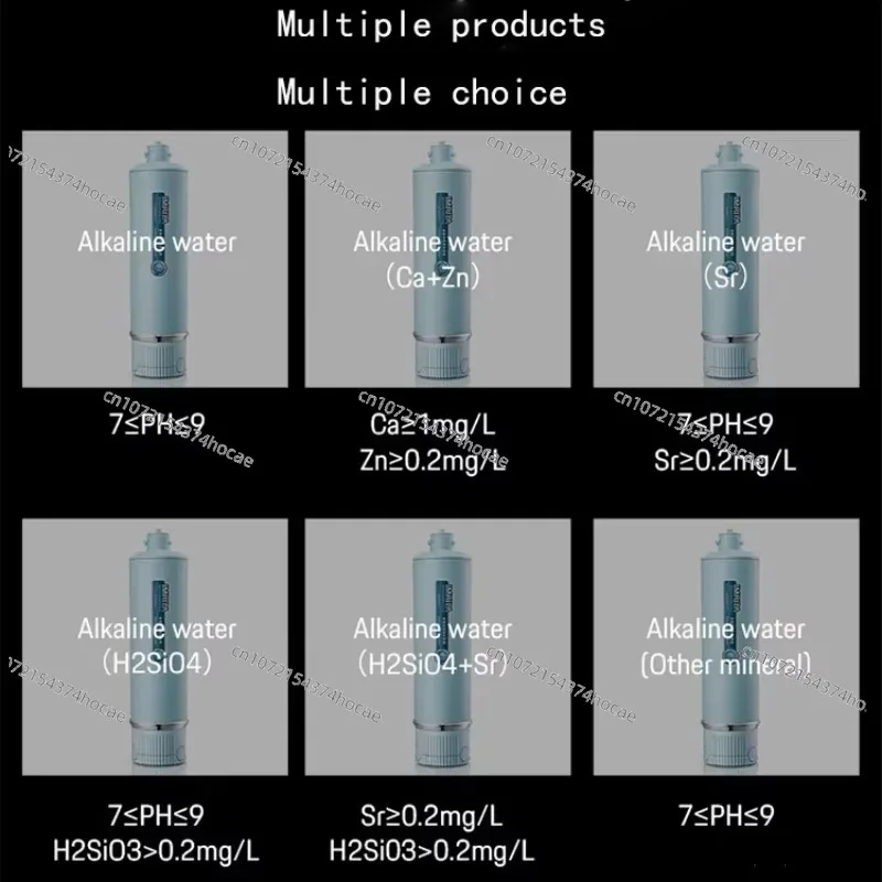 600/800GPD Sink Alkaline Water Filter Latest Multi-stage Reverse Osmosis Water Purifier with TDS Control