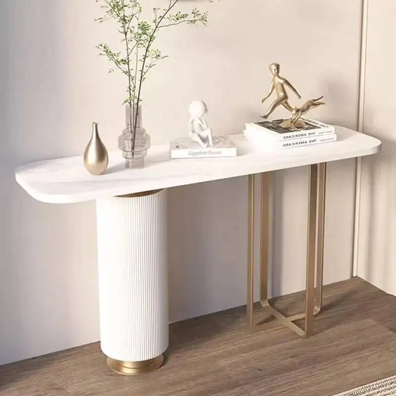 

Classic Trendy Entryways Table Nordic Premium Modern Cozy Console Table Versatile Beauty Schreibtisch Living Room Furniture