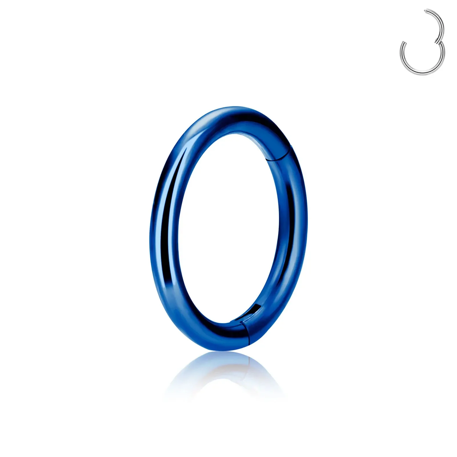 1/5 Stuks Neus Ringen G23 Titanium Lip Ring Voor Vrouwen En Mannen Piercing Sieraden Hoepel Oorbellen Gemengde Kleur Lichaam Clips Scharnierend
