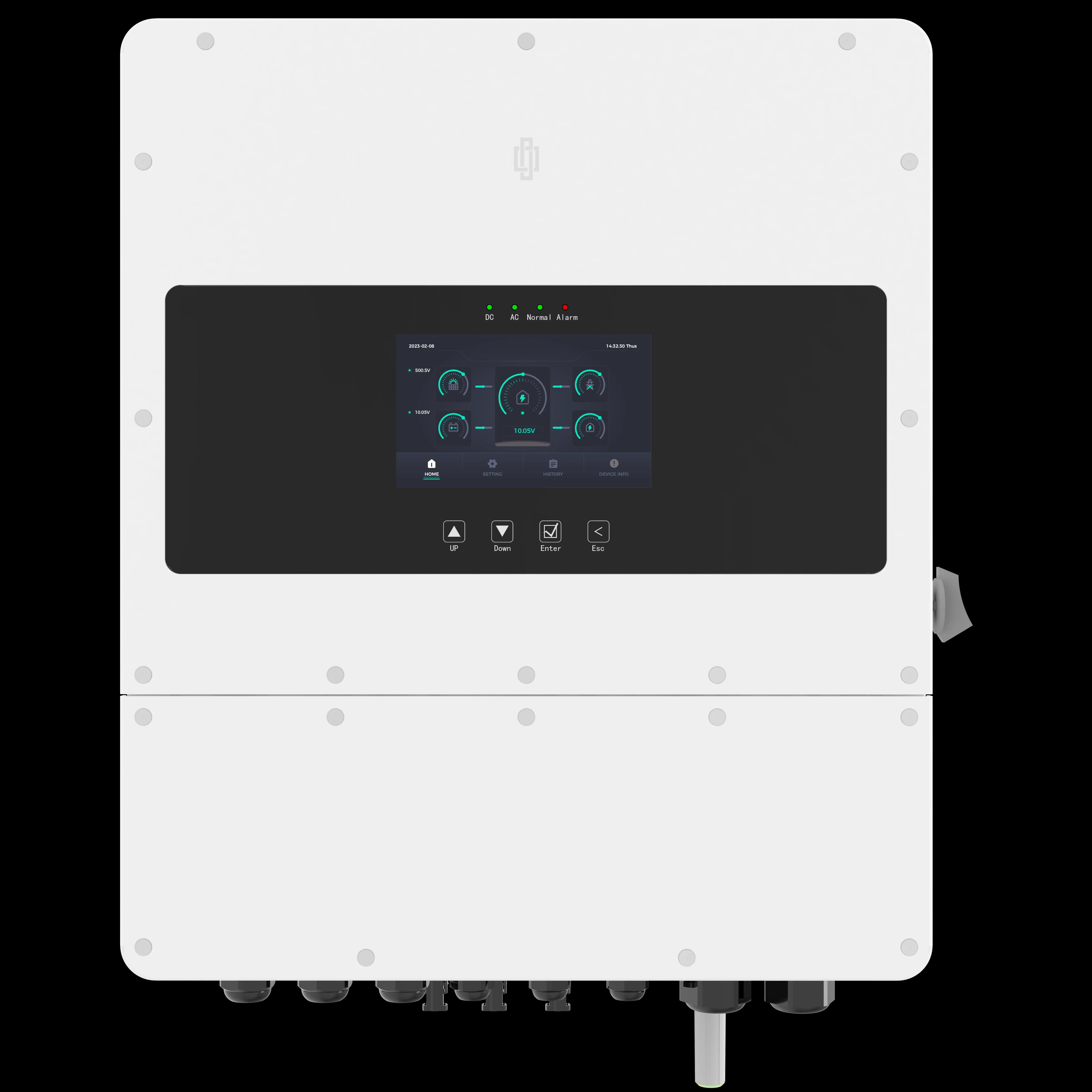 Pure Sine Wave Hybrid Inverter 5kw 6kw 8kw 10kw 12kw 14kw PV System DC AC Solar Power Triple Phase Inverter High Efficiency