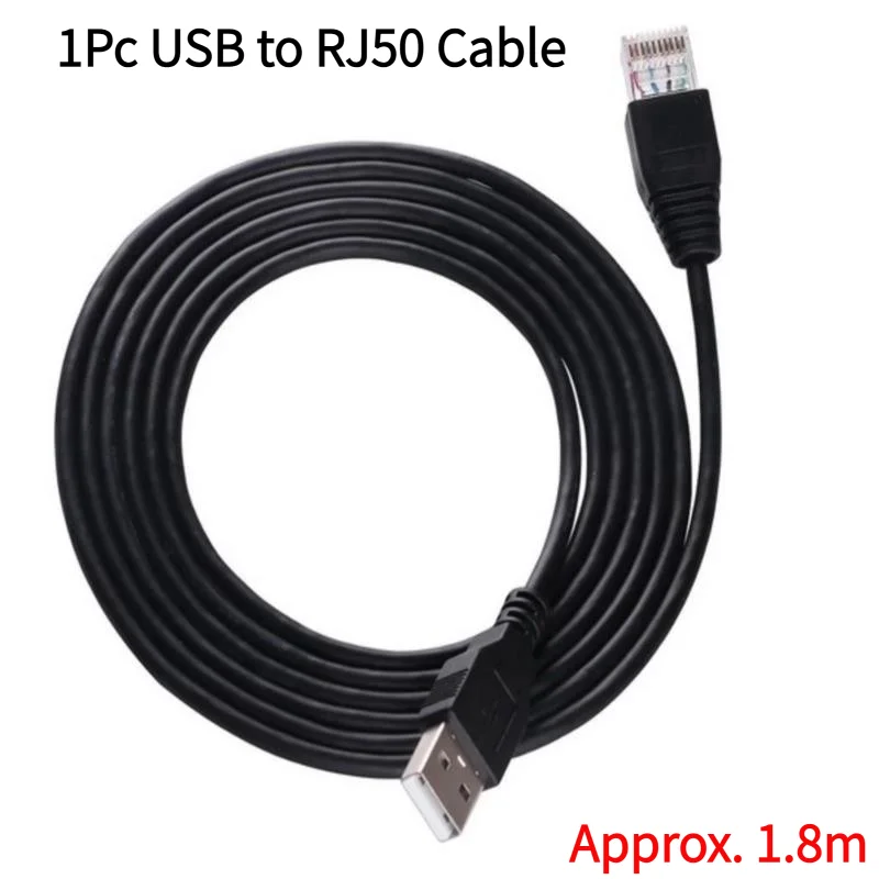 USB To RJ50 Console Cable APC Smart UPS USB Cable Substitute AP9827 940-0127B 940-127C 940-0127E With Molded Strain Relief Boot.