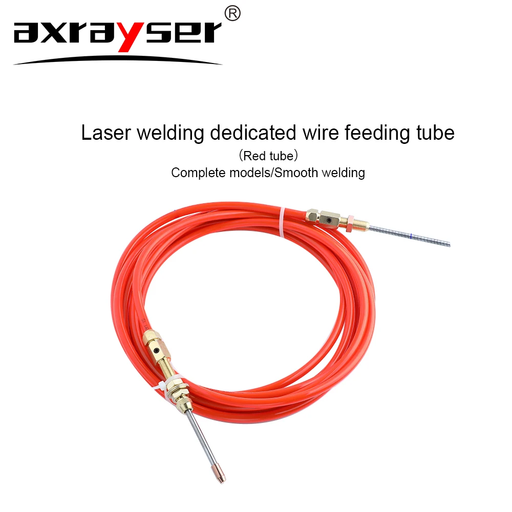 SUP welding wire feed hose 5m Aluminum Wire Feeding Tube Guide Automatic Wire Feed Machine Accessories for Laser Welding Machine