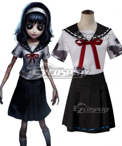 Identity V Kawakami Tomie Believer Sailor Skirt Halloween Party Skirt School JK Uniform Women Dress Cosplay Costume E001