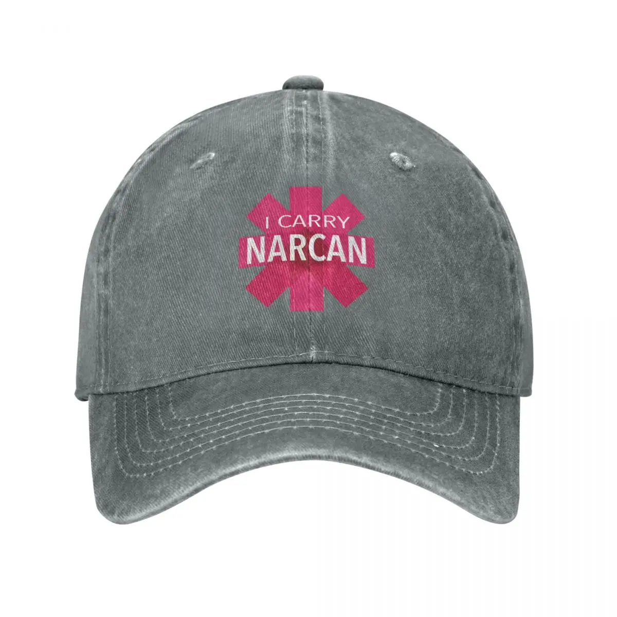 Carry NARCAN — Save a Life! Baseball Cap Big Size Hat western Hat Hats Woman Men's