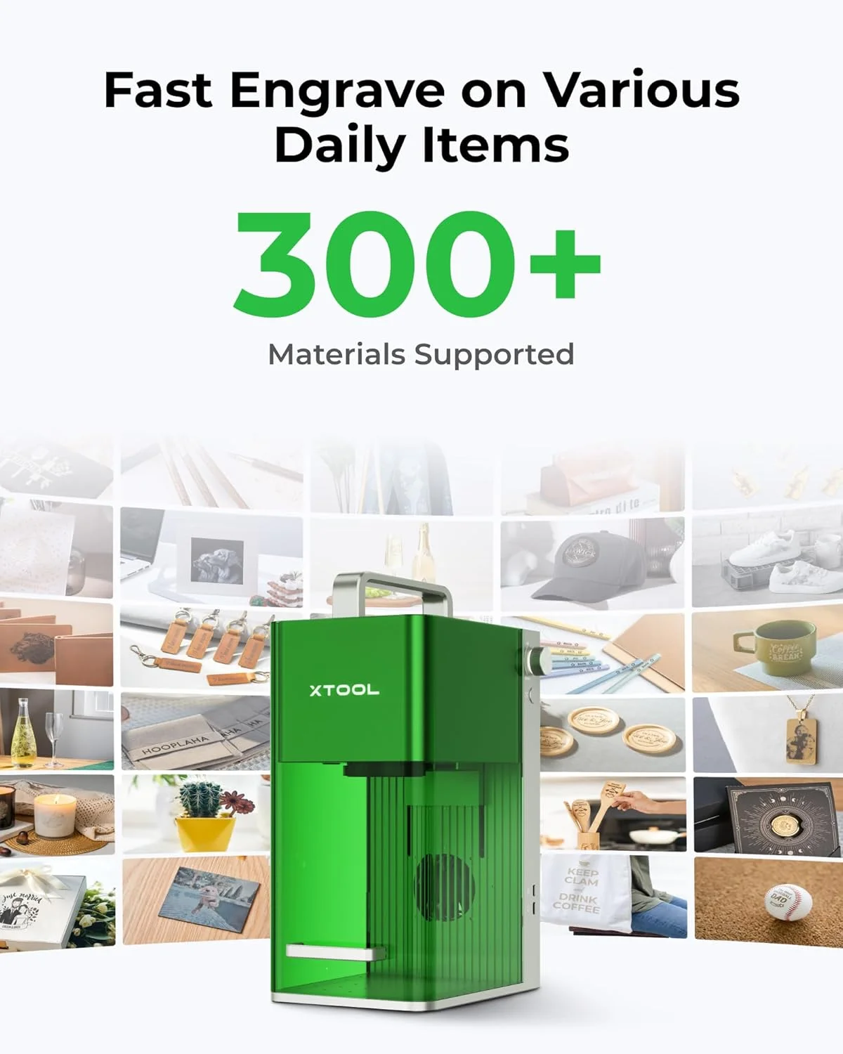 ماكينة الحفر بالليزر XTool F1 Lite، ماكينة الحفر بالليزر المحمولة بقدرة 4000 مم/ثانية