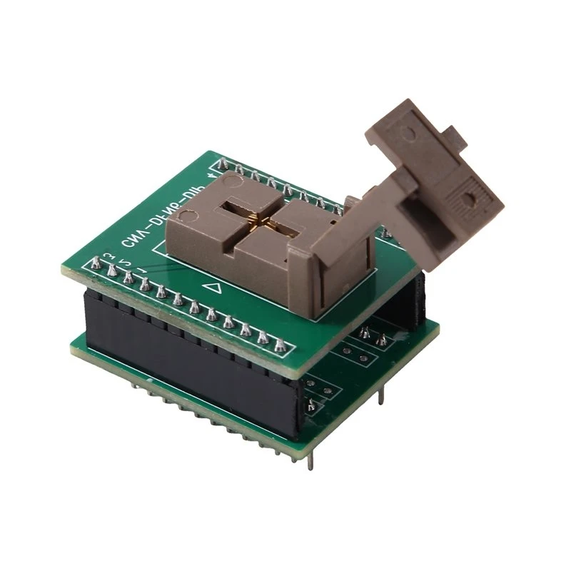 Highly Recommended DFN6-2X2 0.65Mm Pitch QFN6 IC Testing Socket Programming Adapter