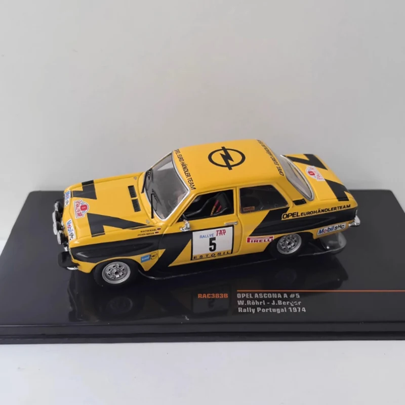 

IXO Diecast 1/43 Scale OPEL ASCONA A #5 1974 Racing Alloy Car Model Collection Ornaments Static Display Gift