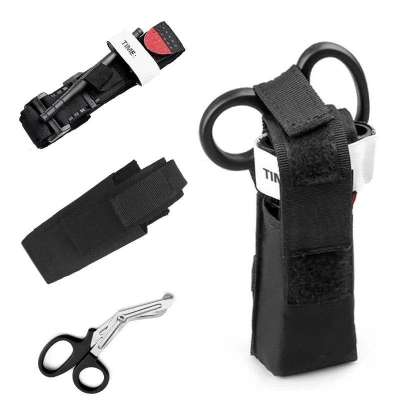 

Survival Tourniquet Tactical Combat CAT Belt Support Bandage Scissors First Aid EDC Hunting Buckle Braces for Outdoor Emergency