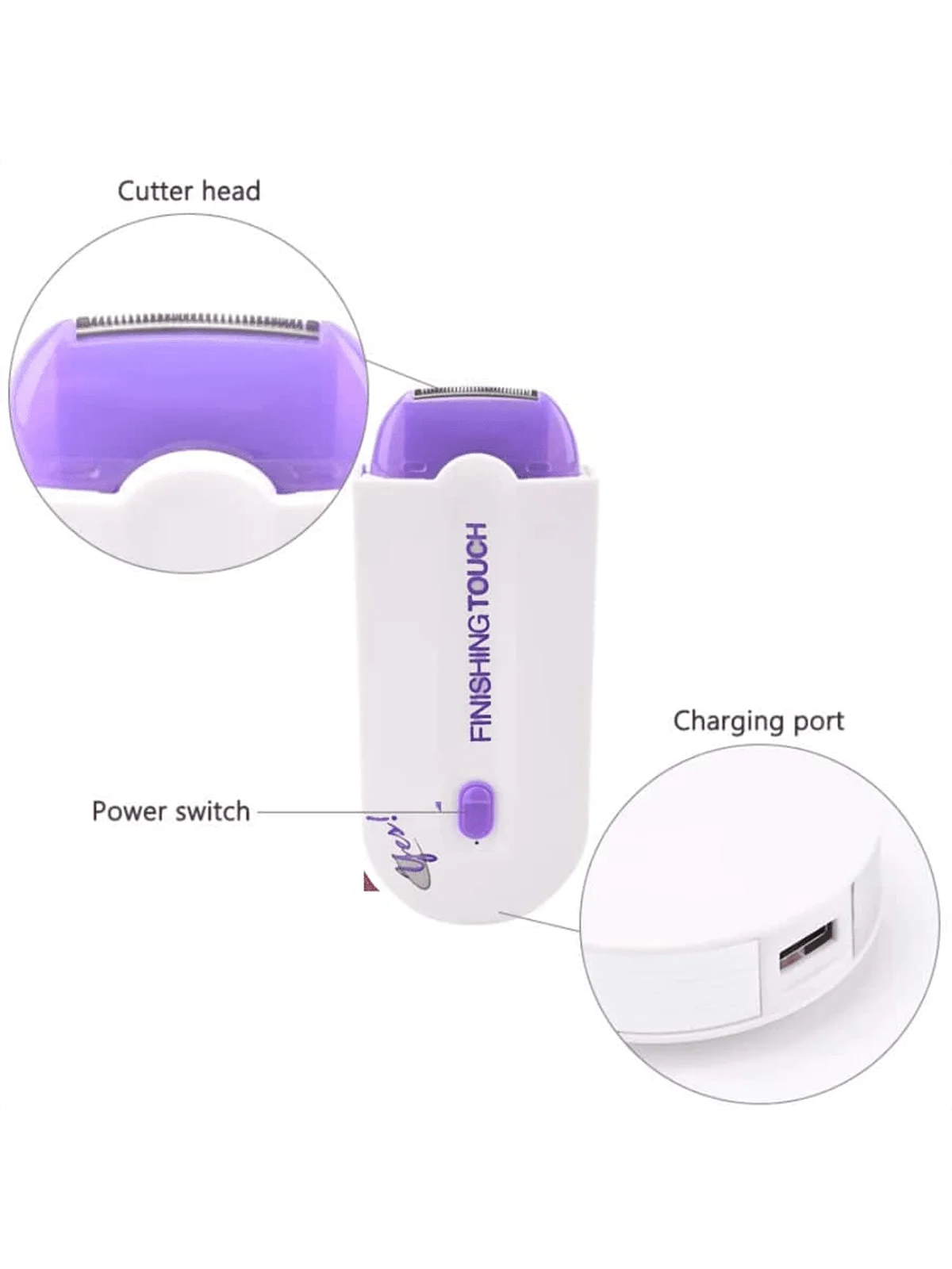 2026 Professional Female Facial, Leg, Bikini, Hand, Body, Electric Shaver, Hair Removal Device