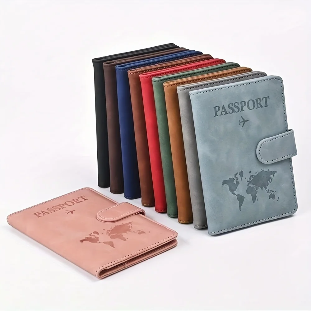 

Custom Passport Cover, Monogrammed Engraved Name Passport Cover, Passport Holder, Wedding Bridesmaid Groomsman Gift