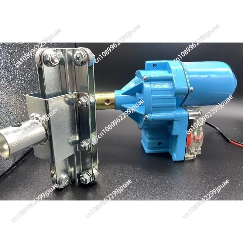 24V Automatic Greenhouse Roll Up Motor Electric Film Winder Greenhouse Rolling Shutter Film Rolling Device