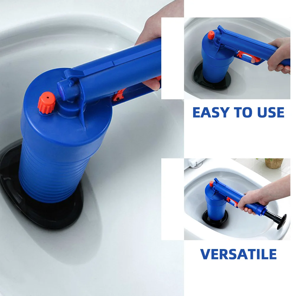 

1 Set Drain Clog Remover Tool Powerful Toilet Plunger Bathroom Sink Unblocker Heavy Duty Vacuum Pump For Kitchen Bathtub Shower