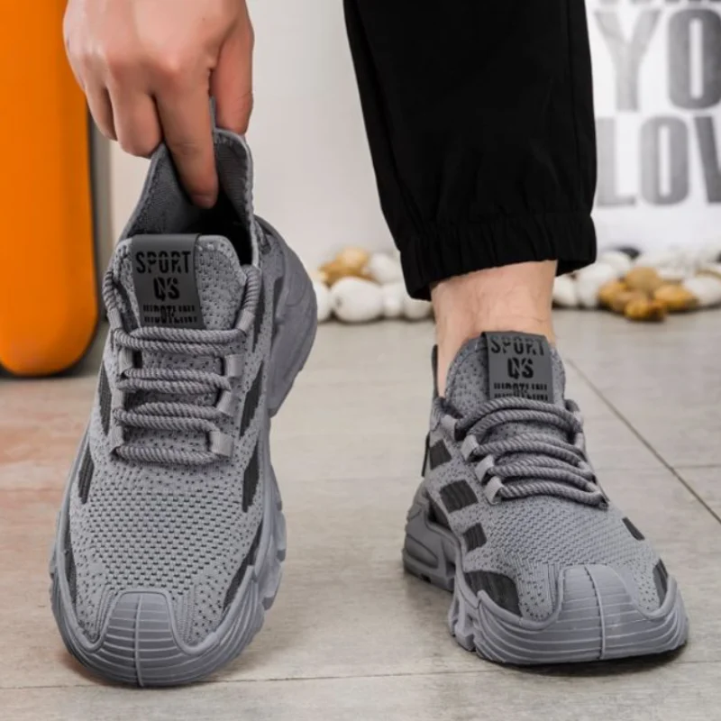 

Tennis Men's Vulcanize Shoes Casual Trends 2024 Sneakers Male Mesh Comfortable Korean Style Offer Luxury Sale Designer Size 45