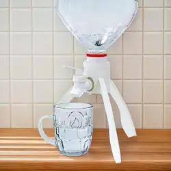 Water Container Stand Inverted Bottled Water Stand Triangle Bracket Bottle Water Support With Water Spout Water Jug Drink