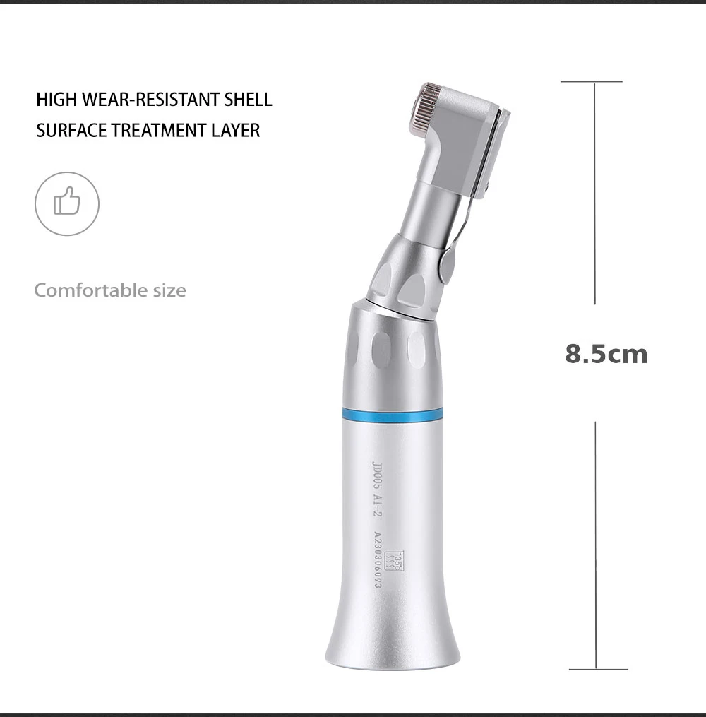 AZDENT Dental-Winkelstück mit Verriegelung, Niedrigdrehzahl-Handstück, geeignet für φ 2,35 mm Bohrer, autoklavierbar 135 ° C – Detail 3