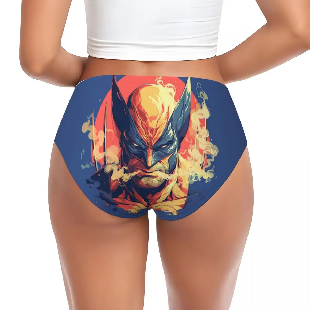 Custom Womens Incredible Wolverine Panties Comfort Briefs Underwear