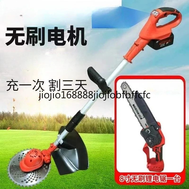 Suitable for  Small household multi-function high-power agricultural weeding harvester