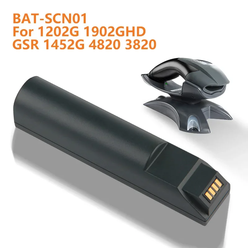 

Replacement Battery BAT-SCN01 For Honeywell 1202G 1902GHD GSR 1452G 3820 4820 Rechargeable Battery 2400mAh