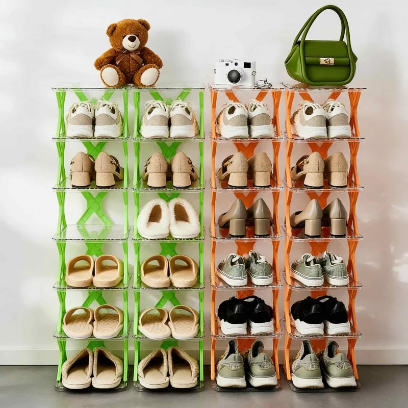 

Multi-layer HouseholdPETShoe Rack Dormitory Free Assembly Space-Saving Light Luxury Small Storage Rack Shoe Cabinet