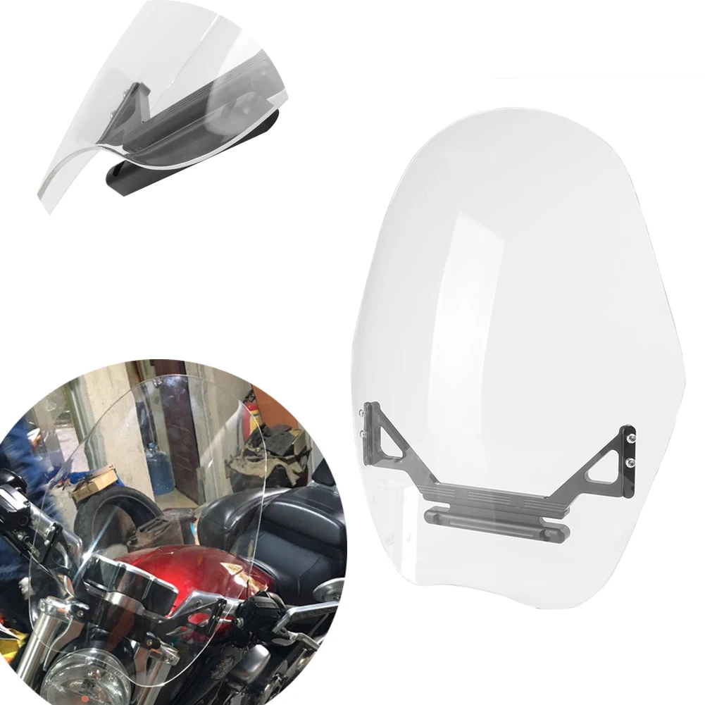 

Clear Motorcycle Windscreen Windshield Wind Deflector For Harley VRSCF V-ROD MUSCLE 2009-2016 & Night Rod Special 2012-2016