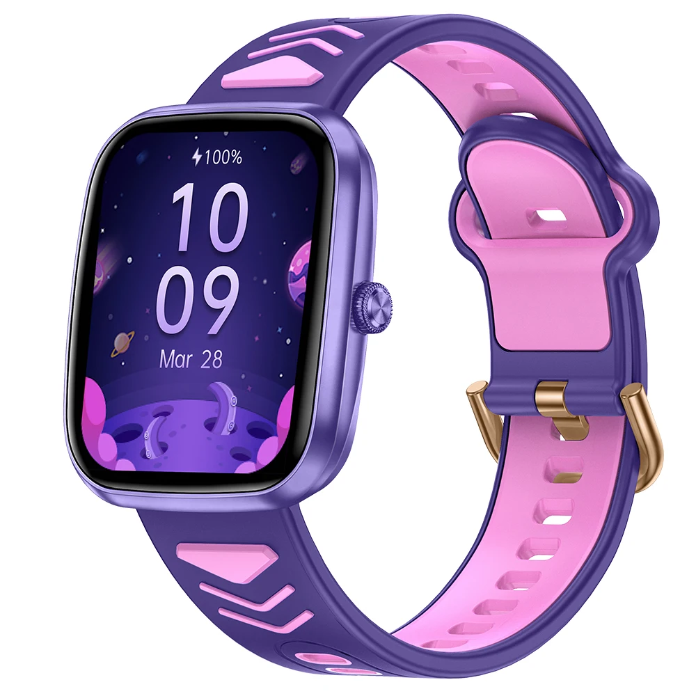 LIGE 2026 New Kids Smart Watch 1.75“HD Bluetooth Call Child SmartWatch Sports Health Monitoring Waterproof Watch For Boys Girls
